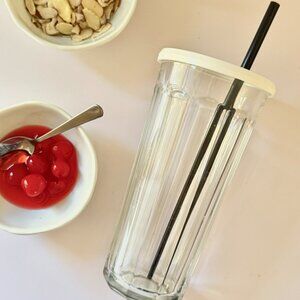 Vintage 16 oz Milkshake Glass by Anchor Hocking – Tall Sundae / Malt Tumbler